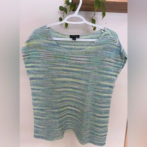 #82 Tribal Multicolor Knit Sweater 20”